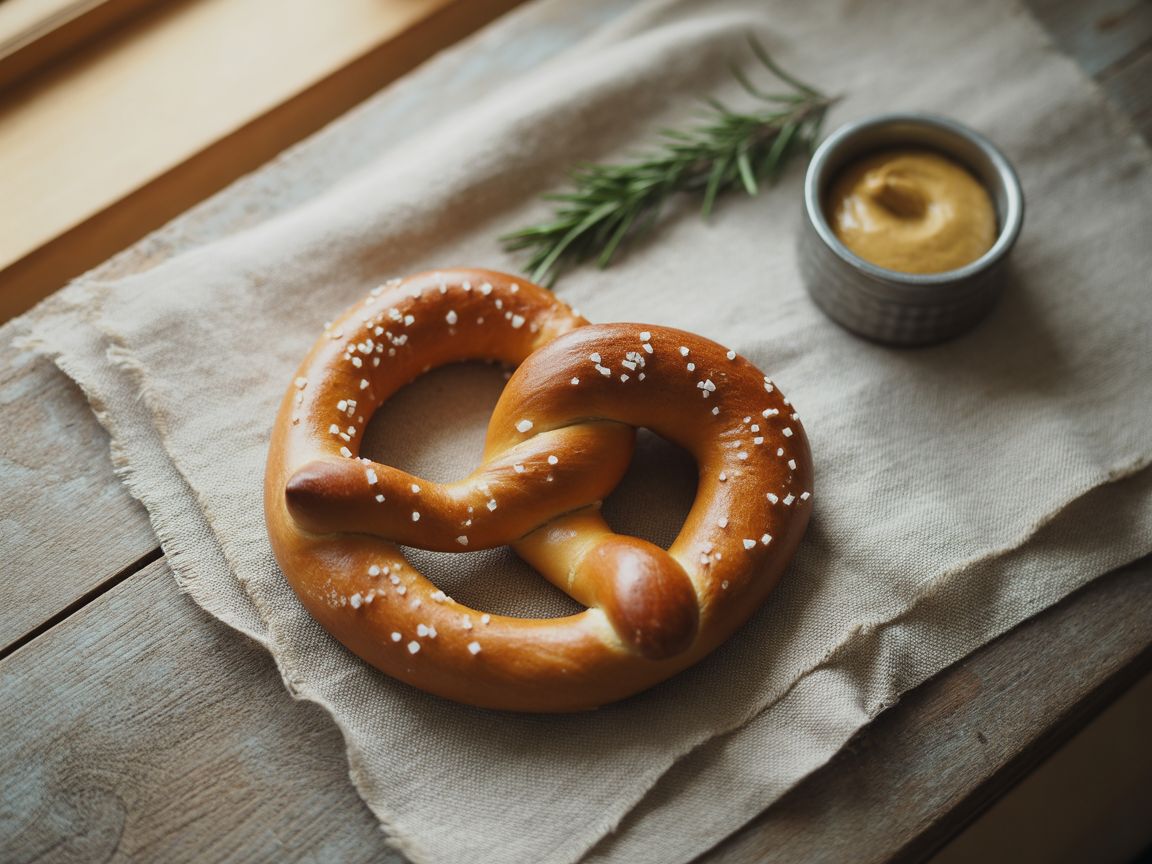 Bayerische Laugenbrezeln selber backen