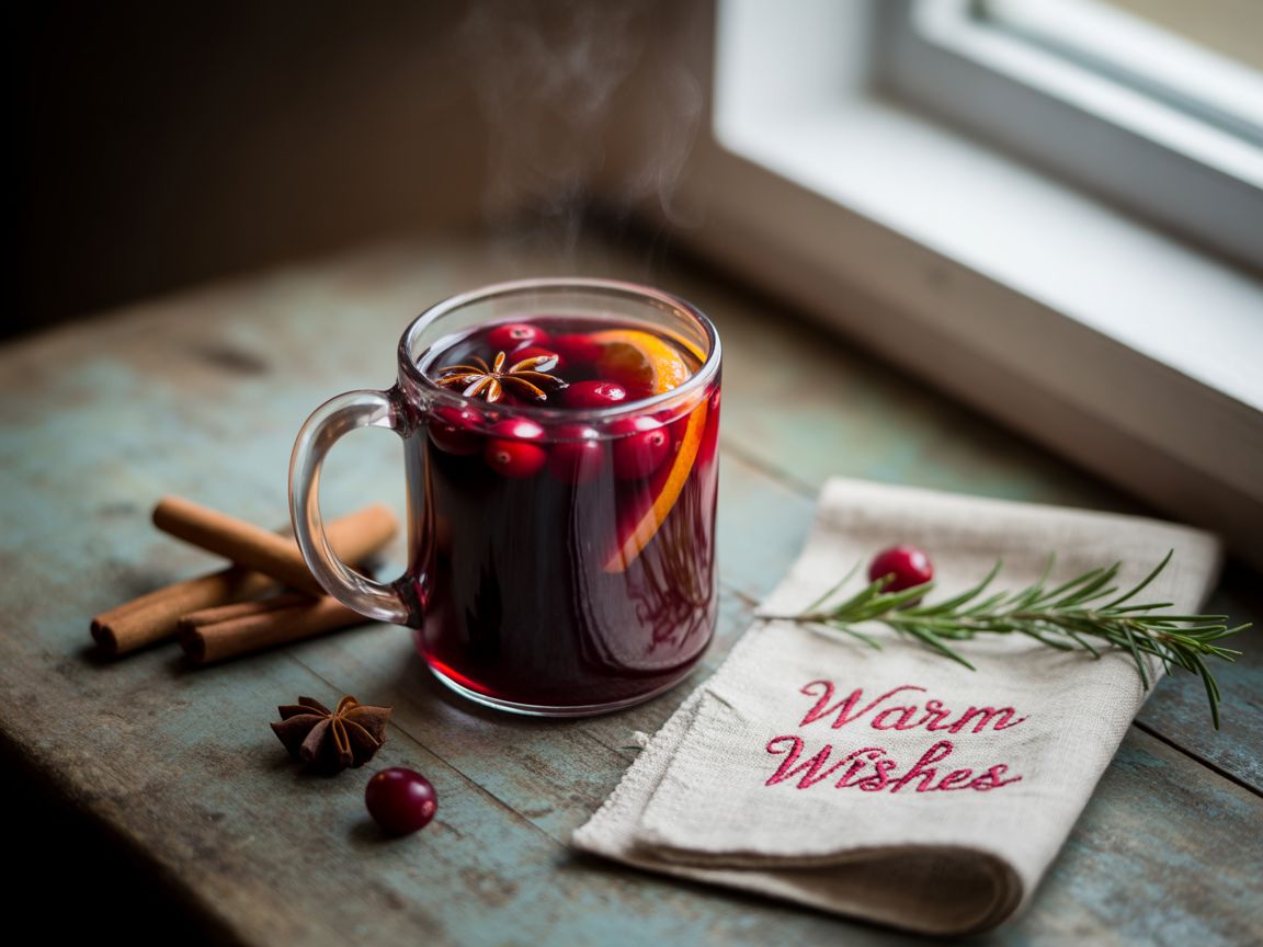 Klassischer deutscher Glühwein